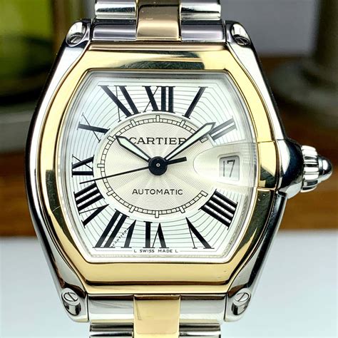 cartier gold watch mens|cartier gold watch price.